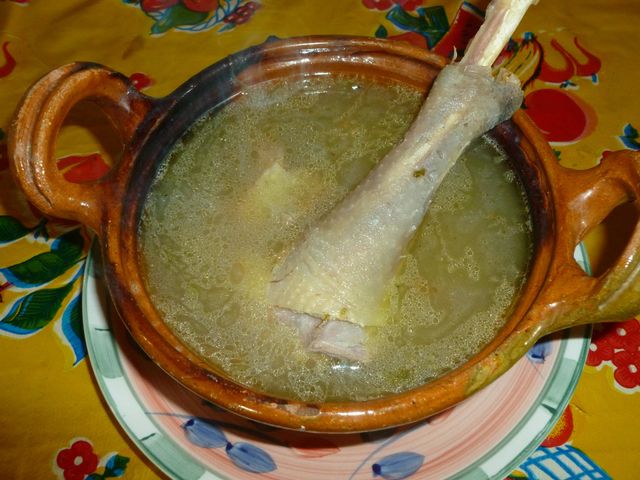 CALDO DE PAVO