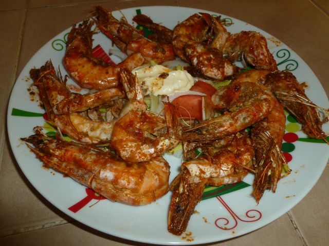 CAMARONES AL MOJO DE AJO